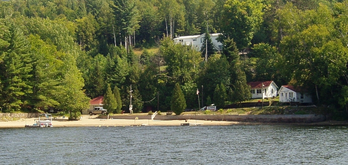 Seaman's Cabins located on Long Lake, NY